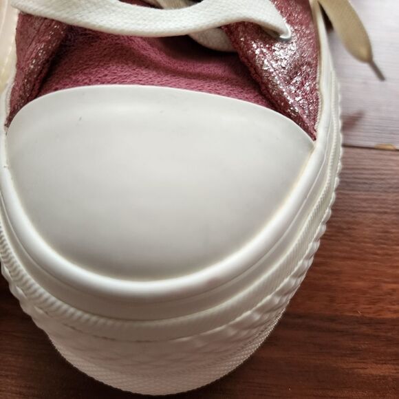Converse Chuck Taylor All Star Lift Platform Suede Shimmer 7.5 NIB - Picture 9 of 9